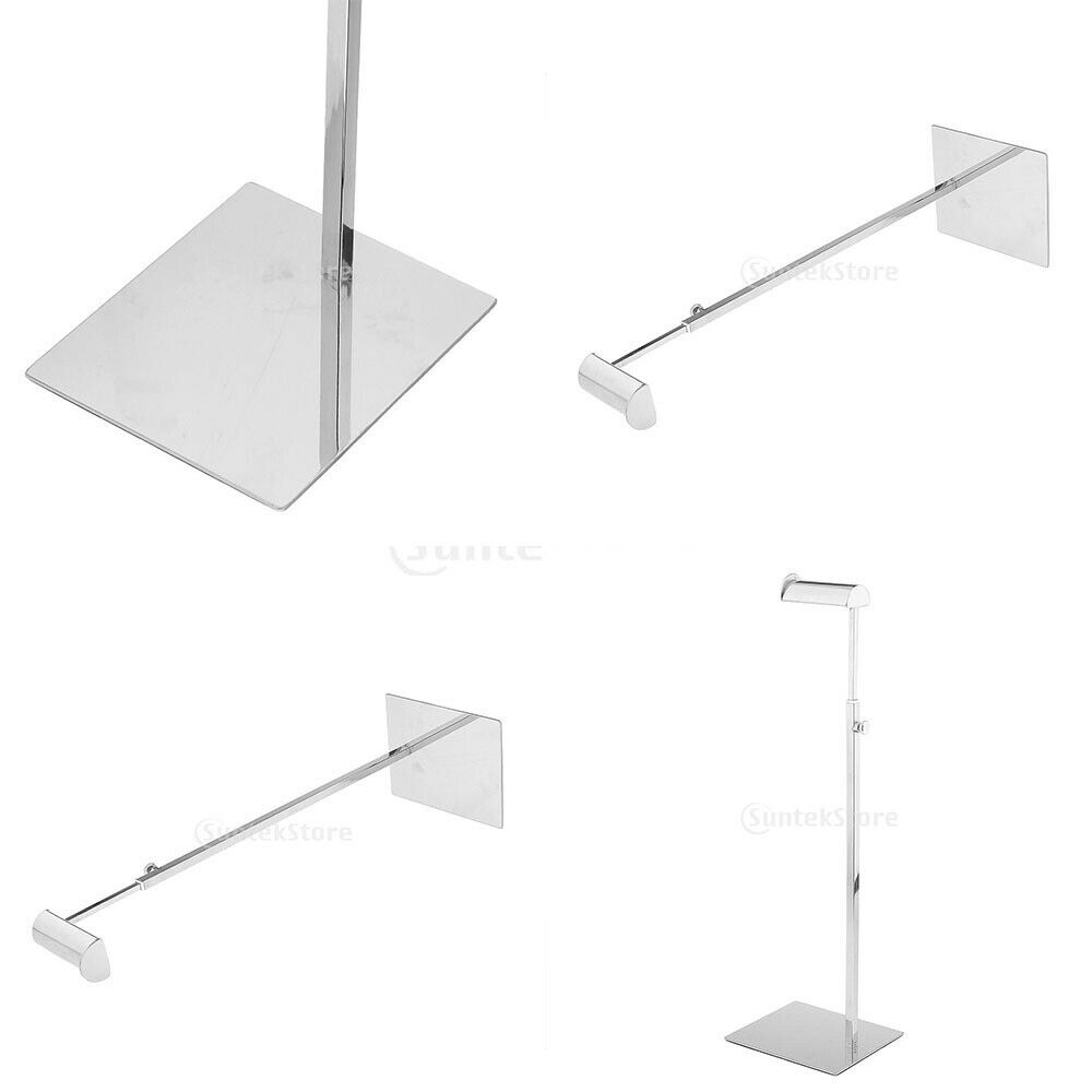 Stainless steel handbag stand height adjustable handbag stand rack