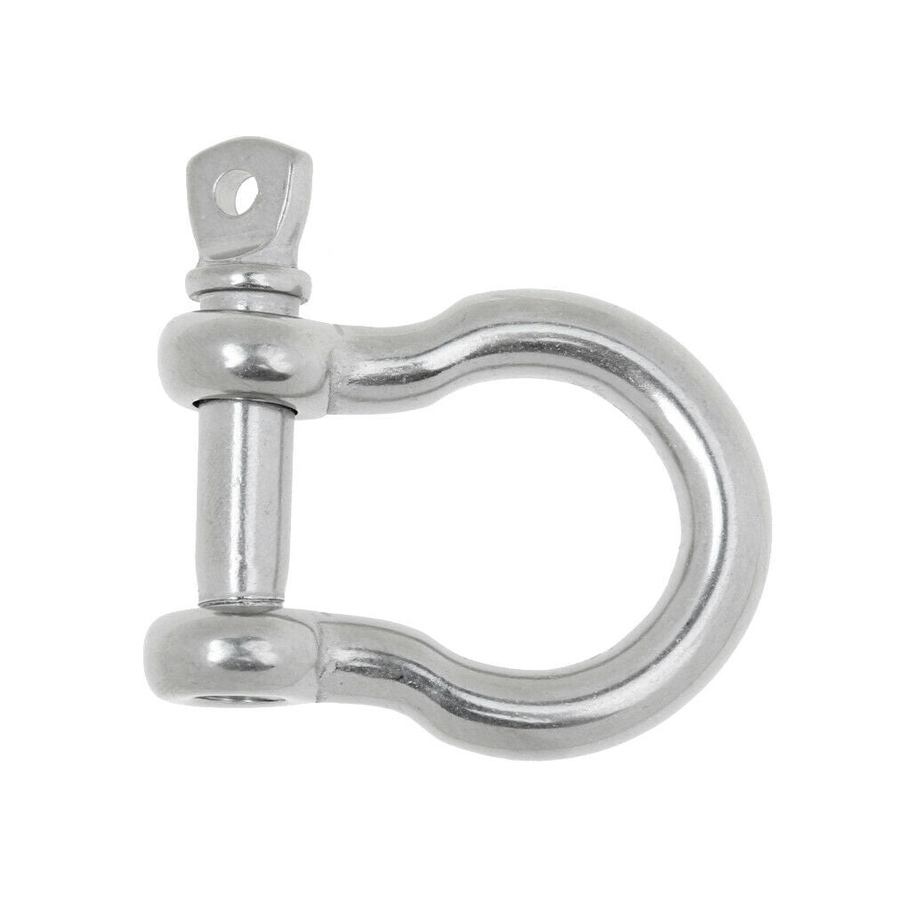 Marine Boat Captive Pin Chain Rigging Bow Shackle Stainless Steel 8mm