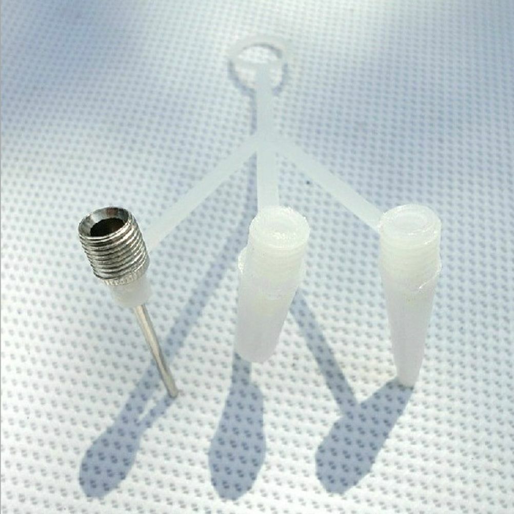 Multi-funcation Ball Inflating Pump Adaptor Needle Valve Connector Set*-.l8