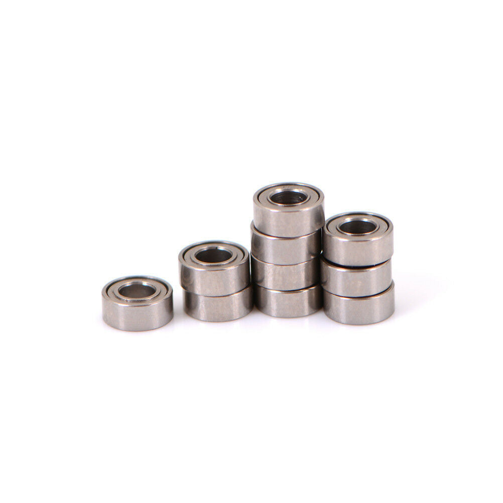 10pcs Mini Bearing Steel Bearing Rolling Ball Bearings MR63ZZ 3*6*2.5mm Si.l8