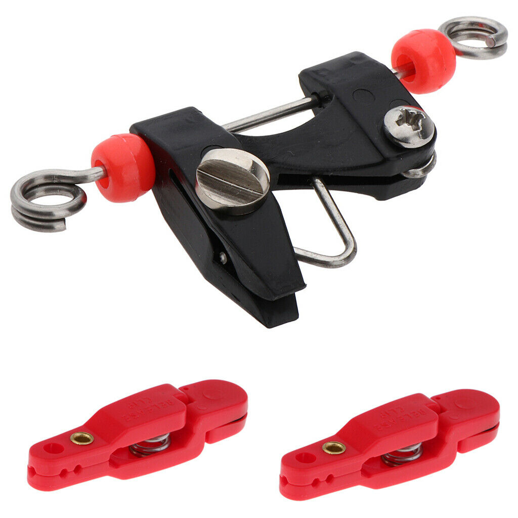 3x Boating Fishing Trolling Release Clips Heavy Tension Snap Release Clips