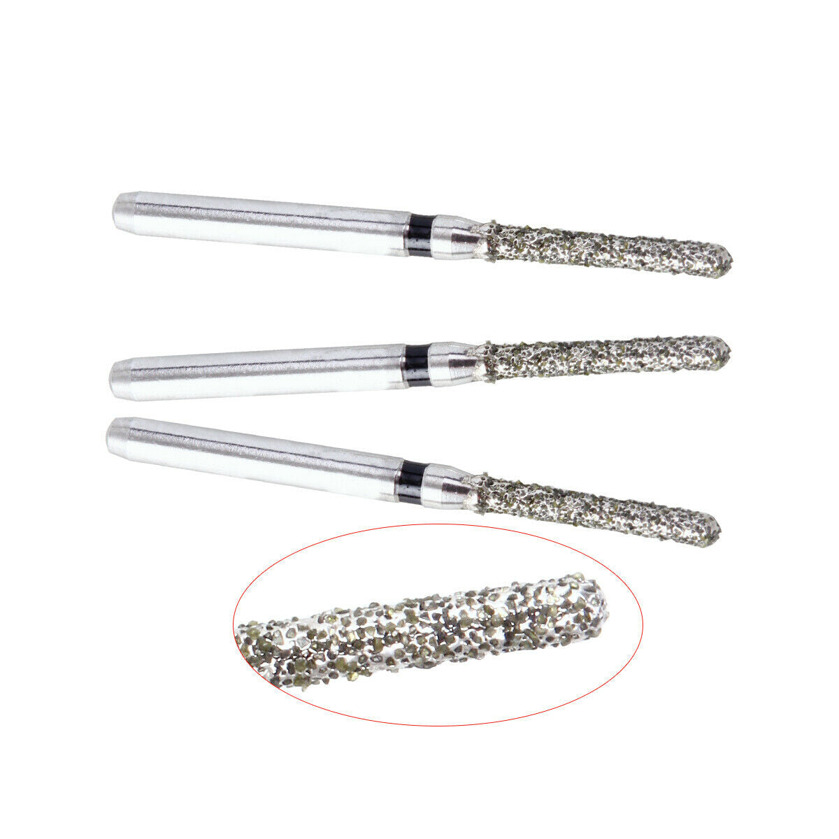 100 boxes Dental Handpiece Diamond Burs SR-11S Super CoarseTips AZDENT 8MM