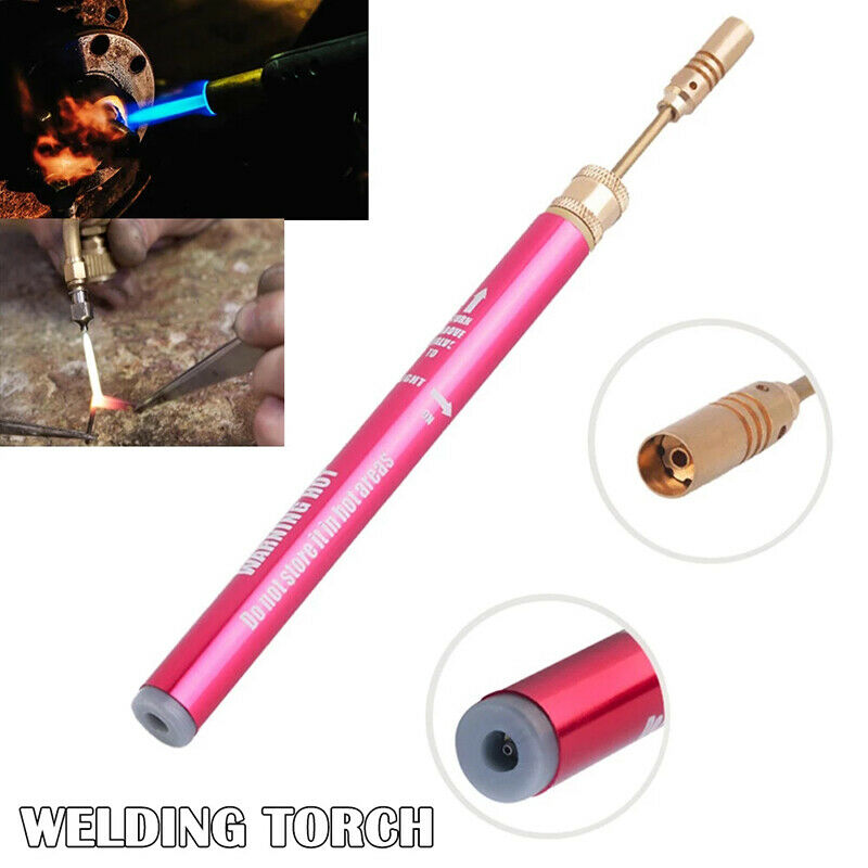 Soldering Pen Gas Blow Tool Welding Torch Gun Pen Burner For Hot Cutting TDD