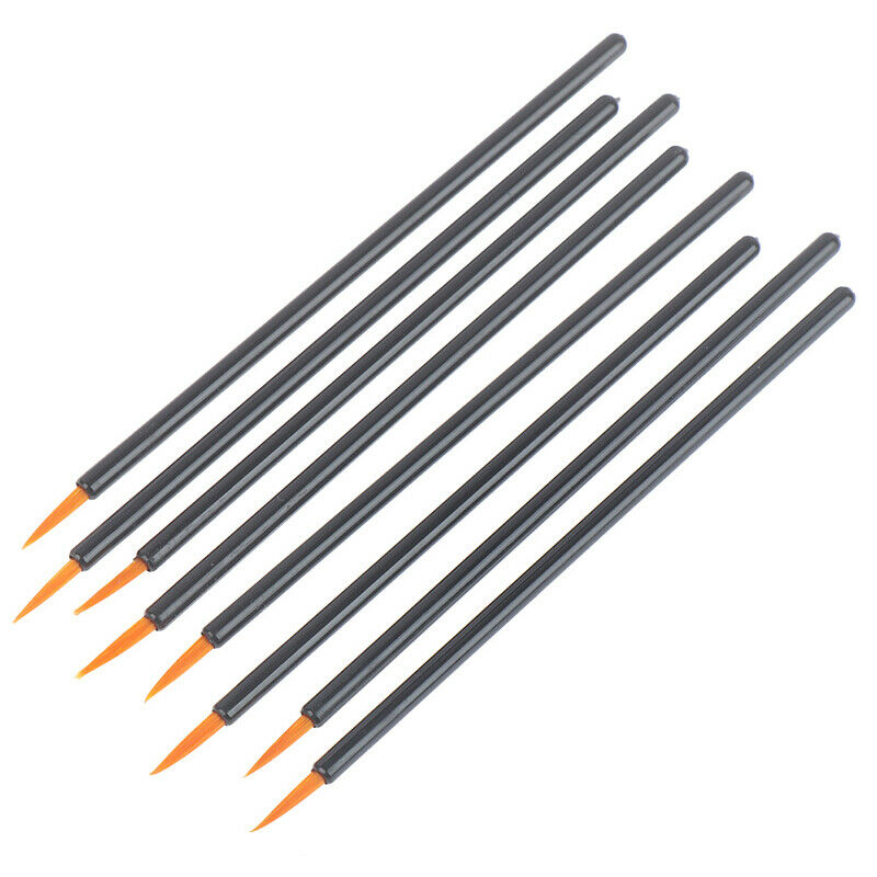 50Pcs Disposable Eyeliner Brushes Individual Applicator Fibre Swab Liner BDEAU