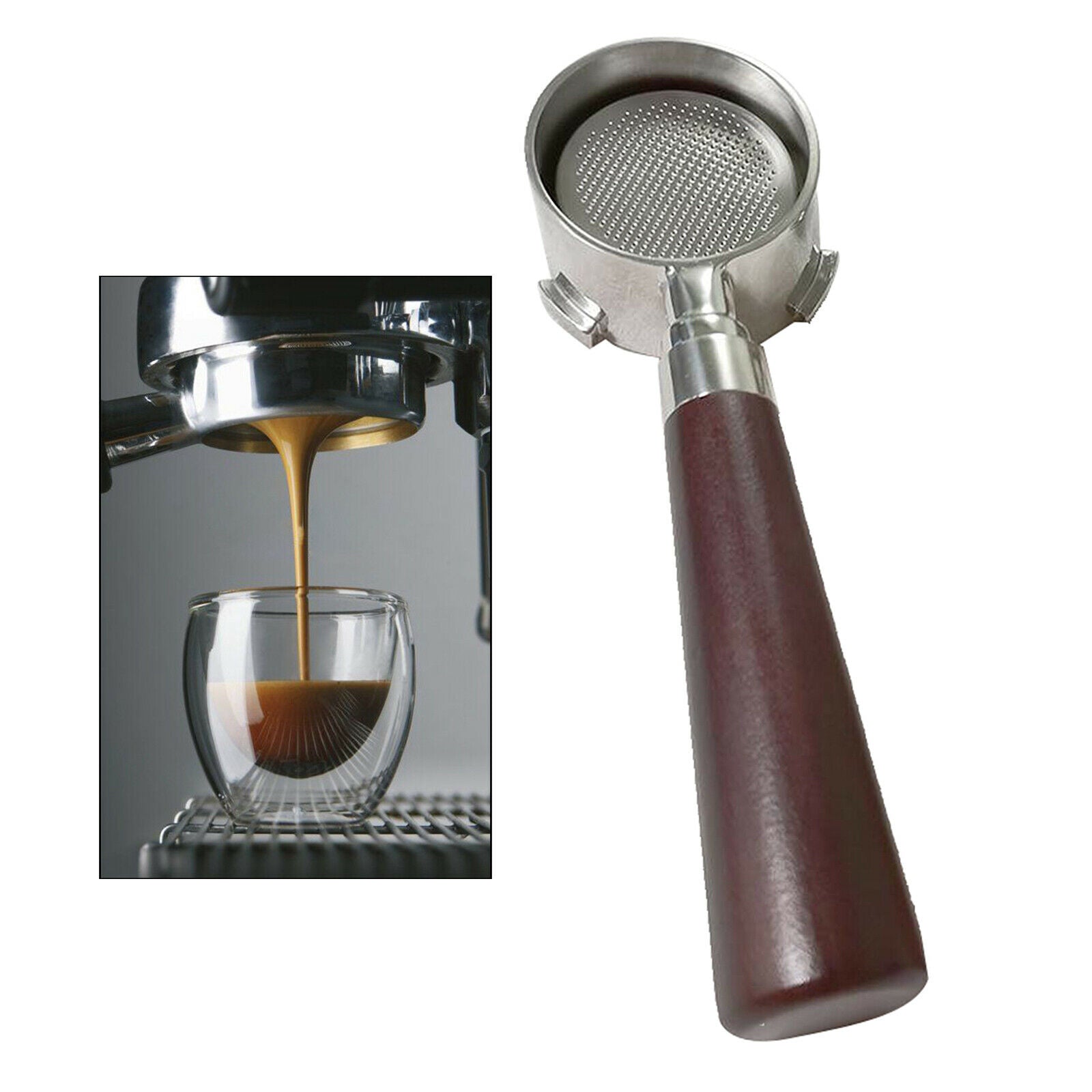 Coffee Bottomless Portafilter for Delonghi EC680/EC685 Filter 51MM Replacements