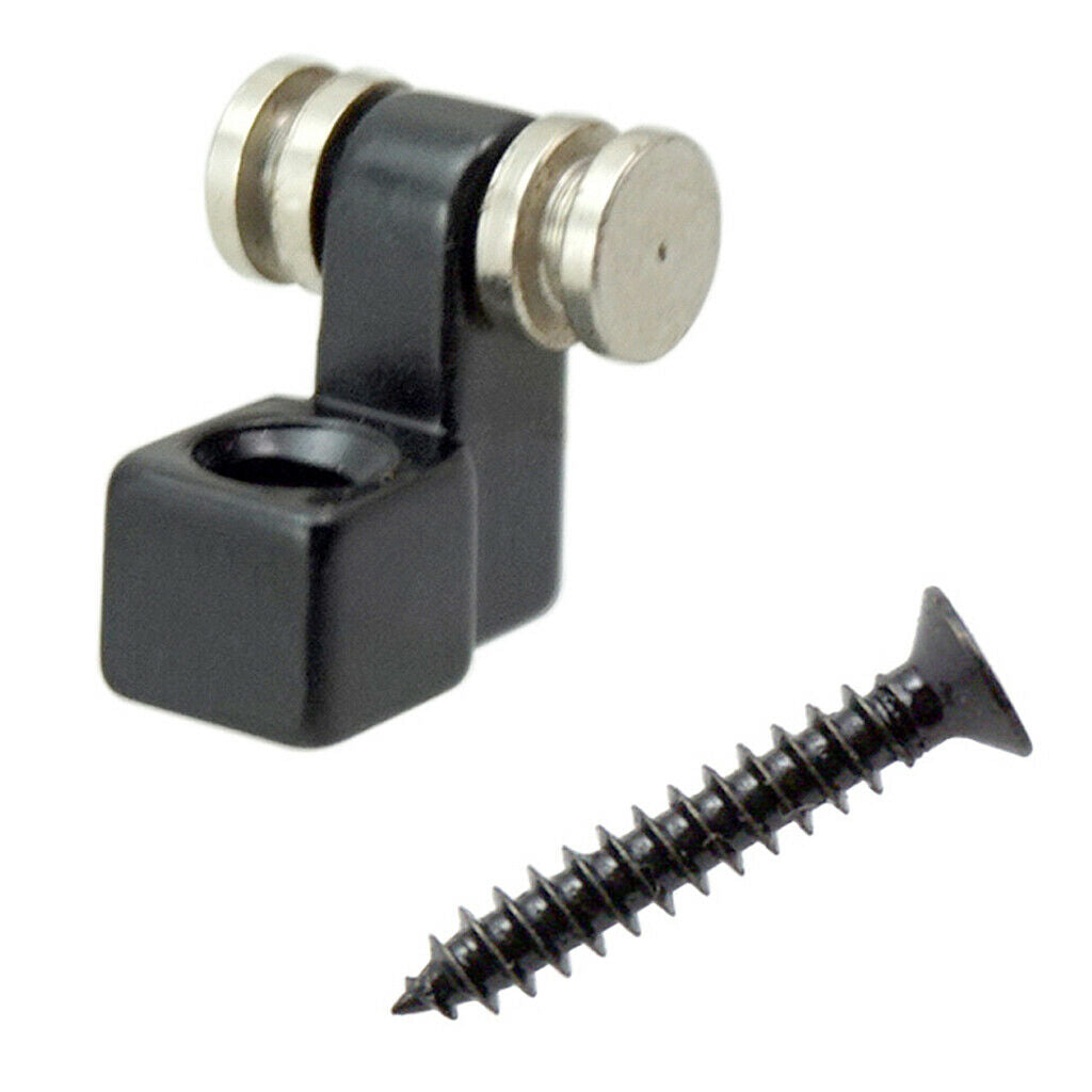 10pcs Guitar String Tree String Retainer for Fender Electric Guitar Black