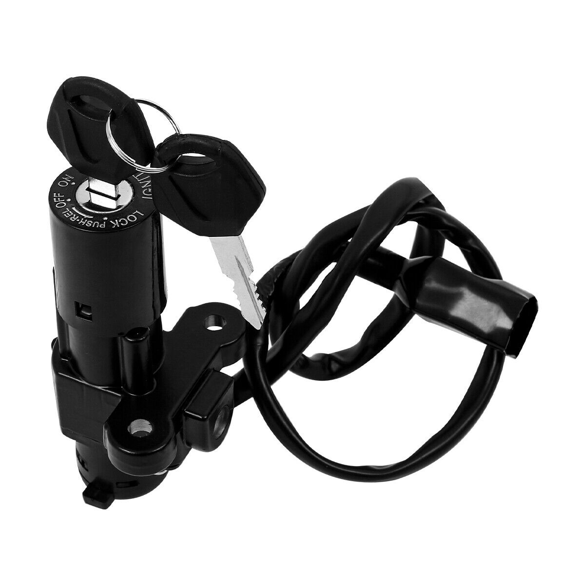 Motorcycle Ignition Switch Lock Keys Set Fit For Yamaha YZF-R3 2015-2018 17 16
