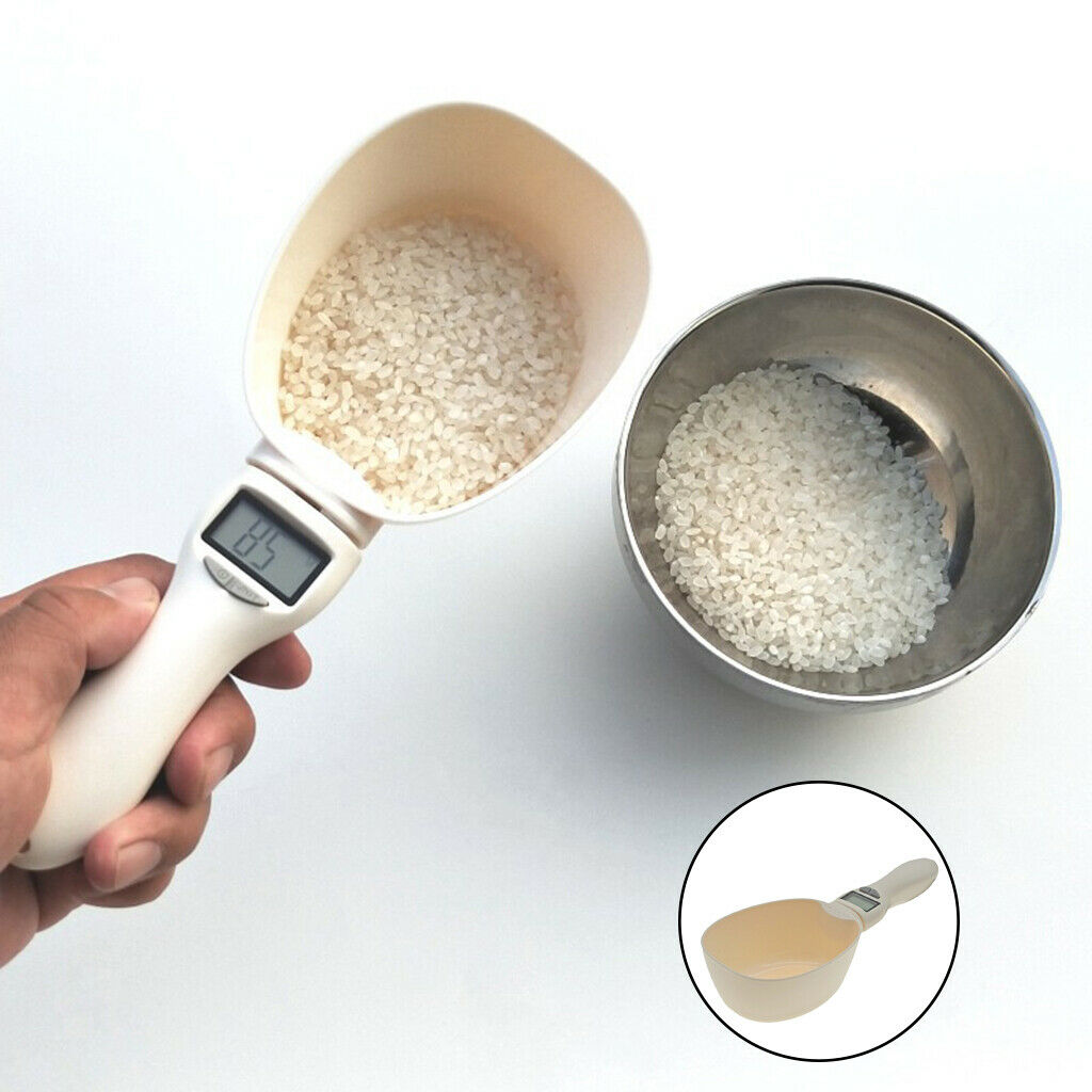 Precise Cat Pet Food Spoon Scale Measuring Cup Kitchen Weighting Spoon 250ml