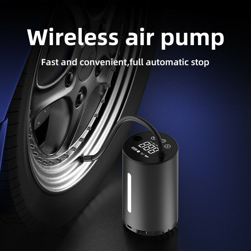 Portable Air Compressor Tire Inflator with Smart LCD Display  for Cars Ball Bike