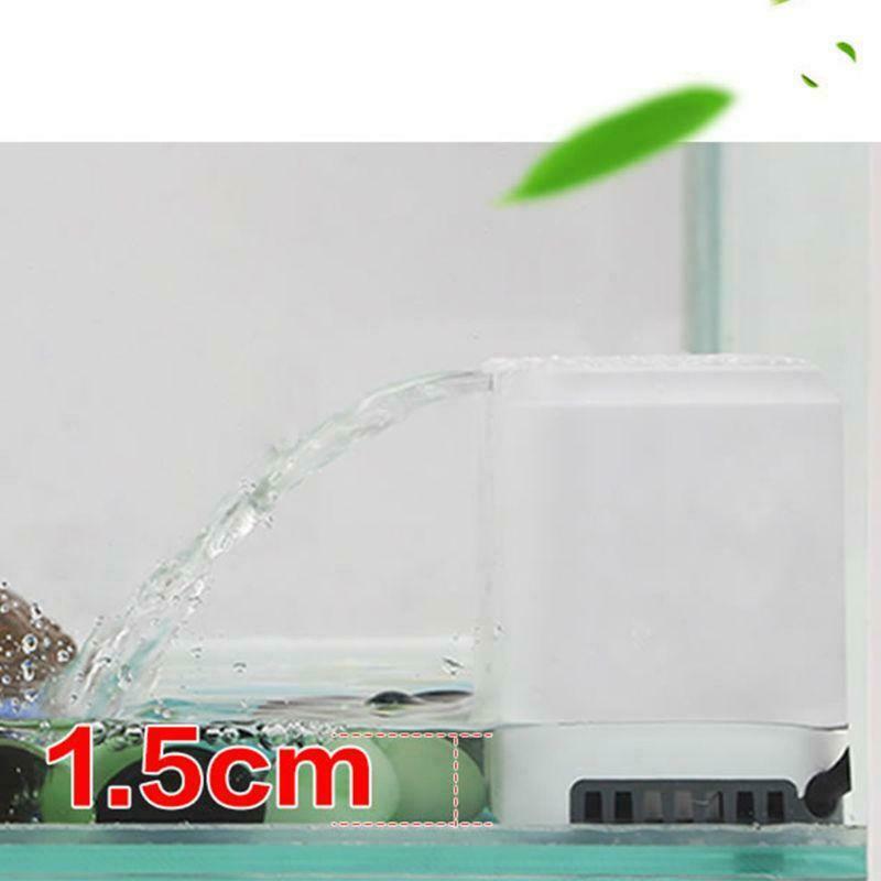 Turtle Low Water Level Filter Small Turtle Tank Mute 3 in 1 Shallow Waterfall