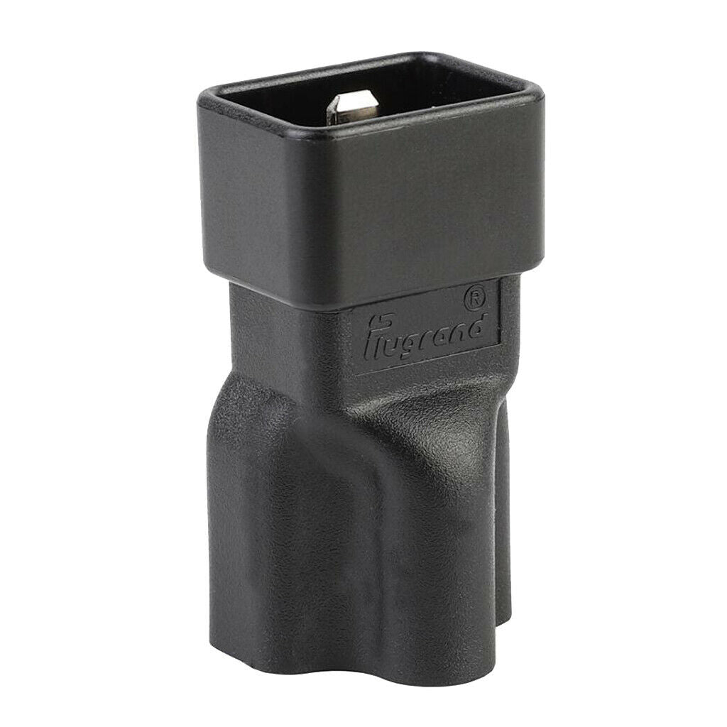 IEC320 C20 to Nema 5-15 / 20R 20A comb adapter 16A to 20A