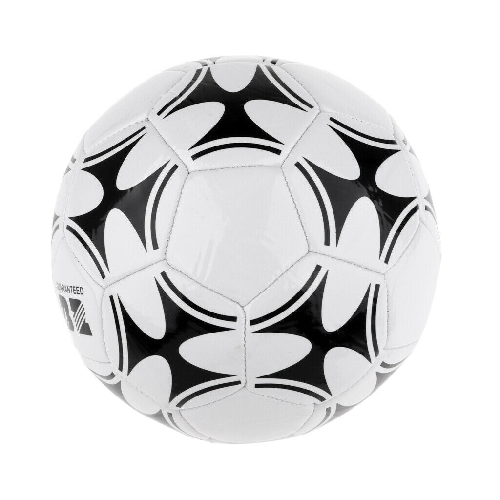 2X Durable Soccer Ball Size 3 Standard Football Training Balls and Carry Net