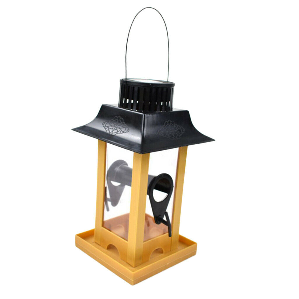 Bird Feeder Outdoor Hanging  Food Container for Canary Finch Parakeet