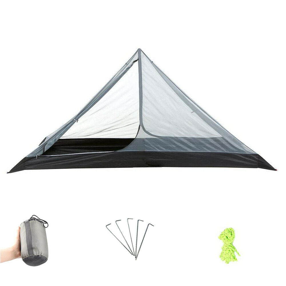 Single Instant Mosquito Net Camping Tent for Outdoor, Beach, Hiking, Travel