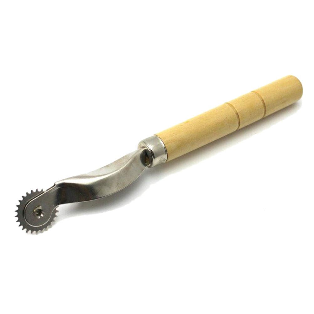 Great 2mm Handmade Wheel Punch Tool Craft Leather Fabric Needle Sewin.l8