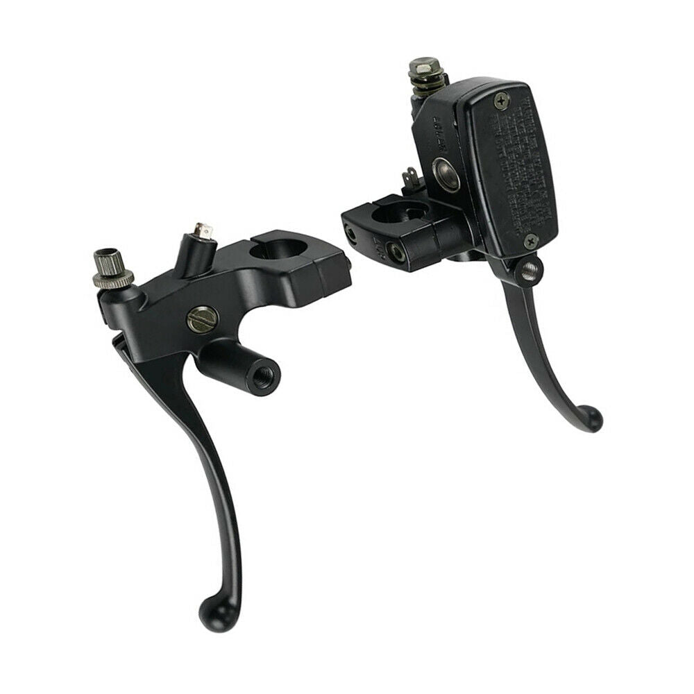 25mm Motorcycle Hydraulic Brake Clutch Master Cylinder Hydraulic Pump Lever 2Pcs