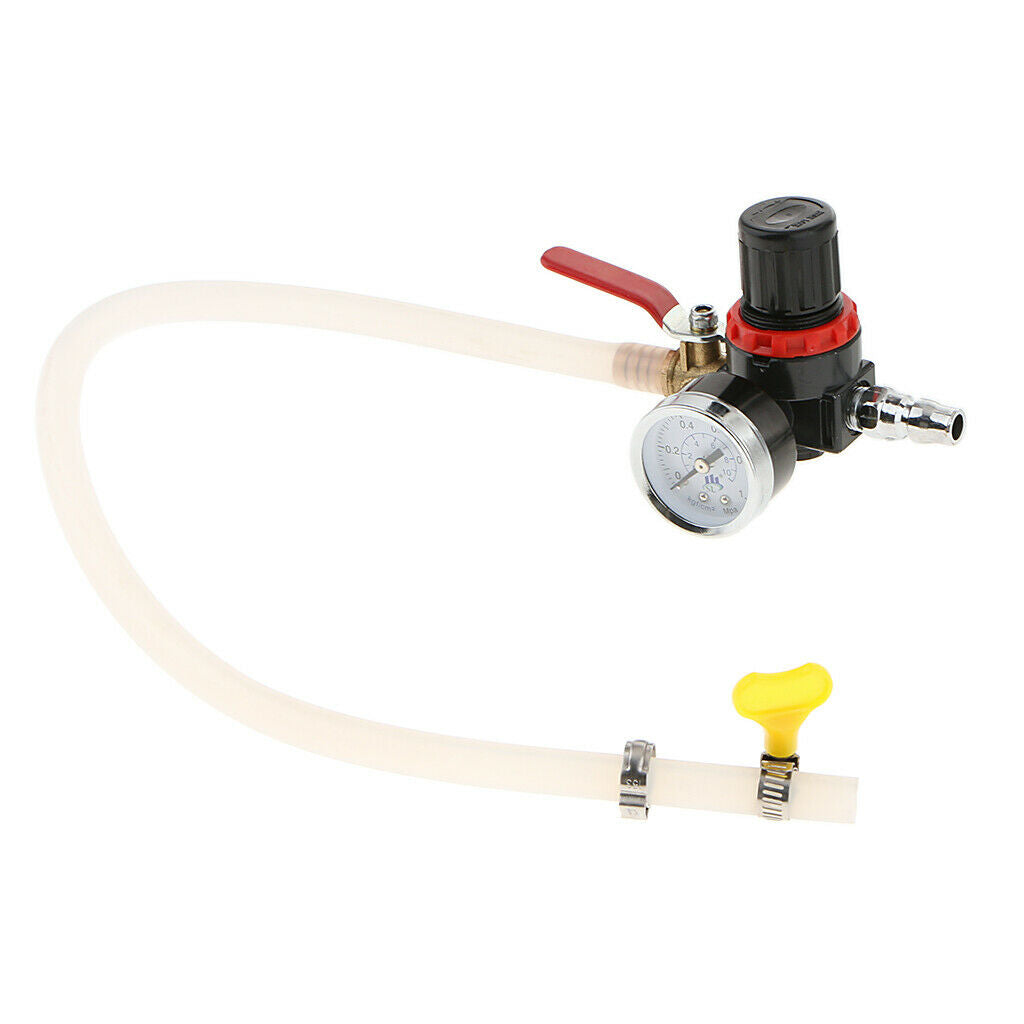 Car Vehicle Coolant Water Tank Leakage Detector Radiator Pressure Tester Gauge
