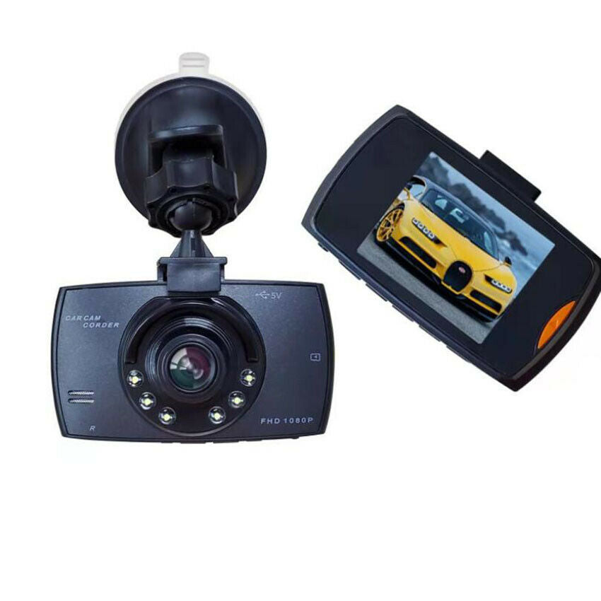 1080P Lens HD Car DVR Video Dash Cam Recorder Camera G-Sensor Night Vision 170°