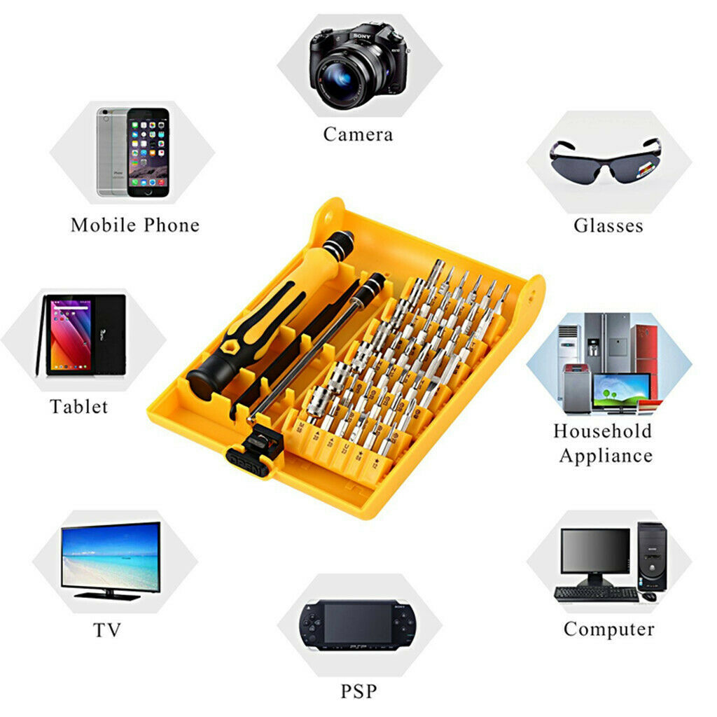 Hexagonal Screwdriver Kit Laptop Tool Repair Nut Bits Metal Hand Tools