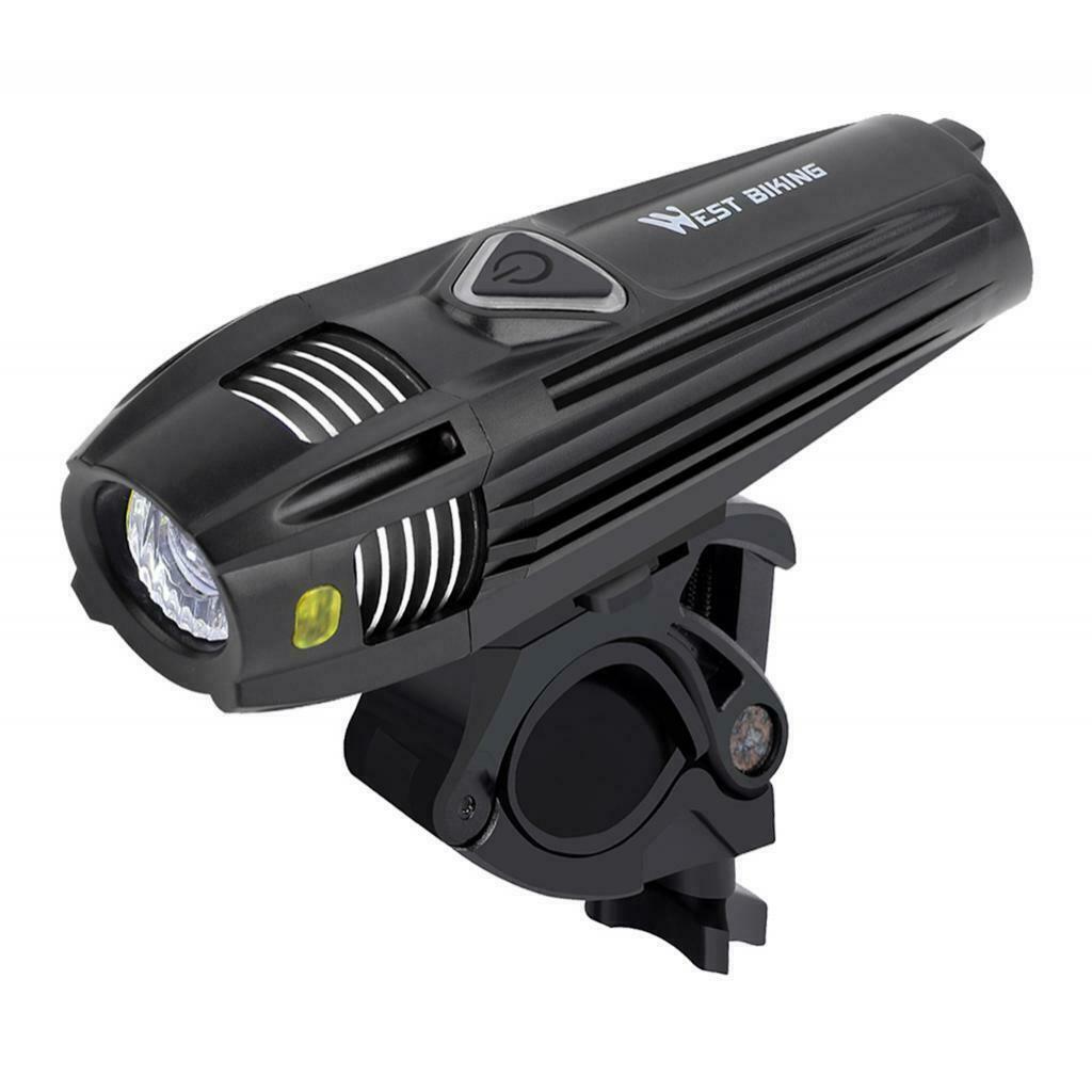 Anti-dazzle Rechargeable Bicycle Headlight LED Bike Front Light USB XPG LED