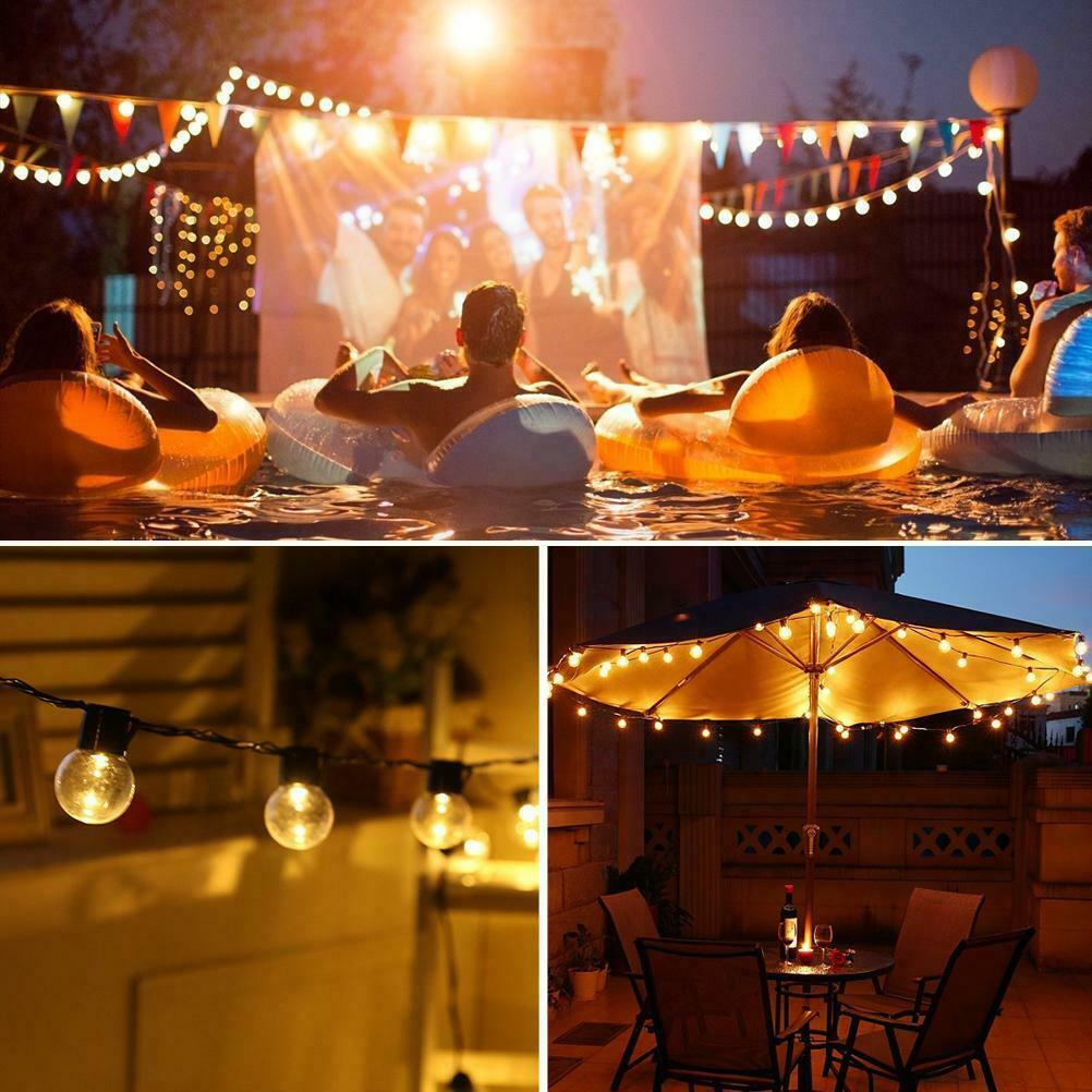 10 LED Outdoor Solar Bulbs IP65 Waterproof Garden String Lights for Garden
