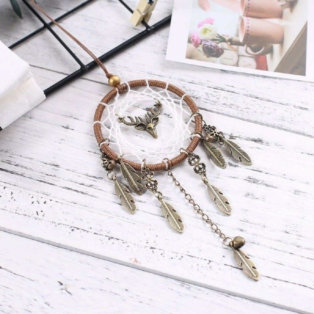 Handmade Home Feather Dream Catcher Car Interior Dreamcatcher Hanging Decoration