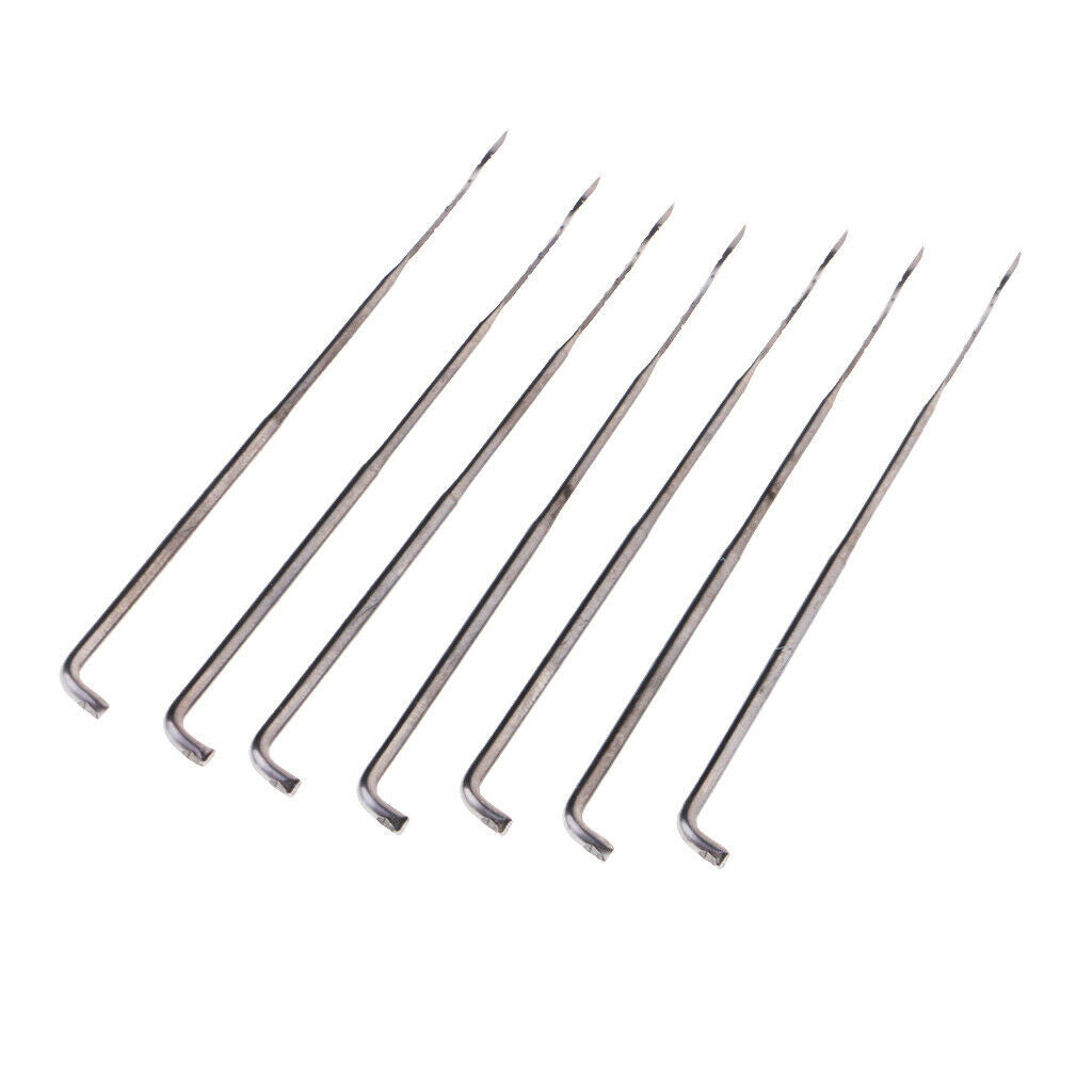 7pcs Spiral Shaped Felting Needles Handle Holder Pins