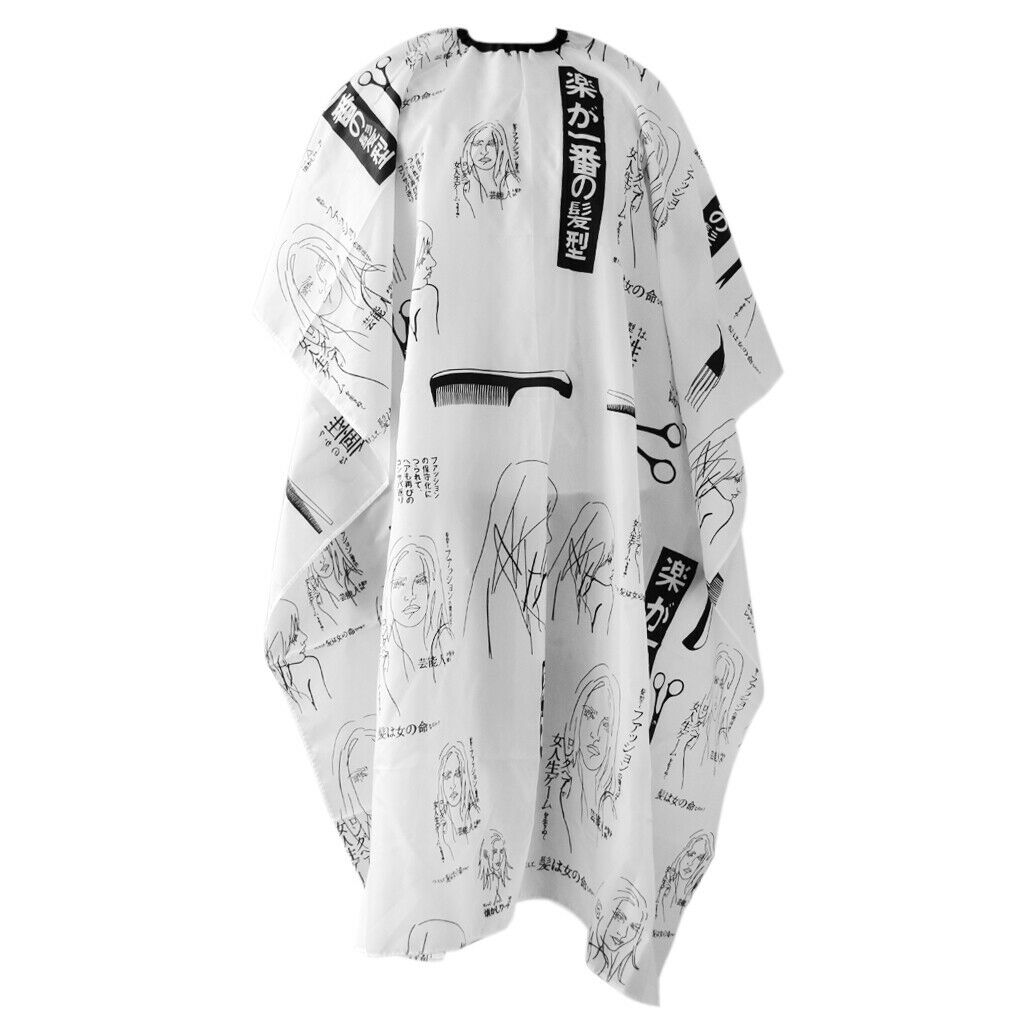 2x Professional Hair Cut Capes Apron Salon Barber With Snap Closure Adults