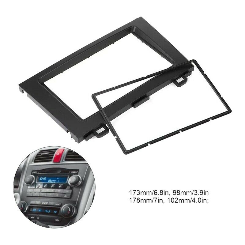 2 Din Car DVD Stereo Radio Fascia Panel e for  CRV 07-10 N4R6