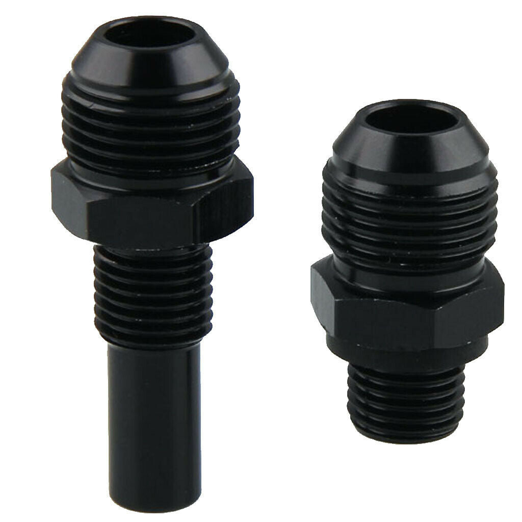 Pair Premium Oil Cooler Adapter for GM 4L80E AN8-1/4NPS Transmission 97-07