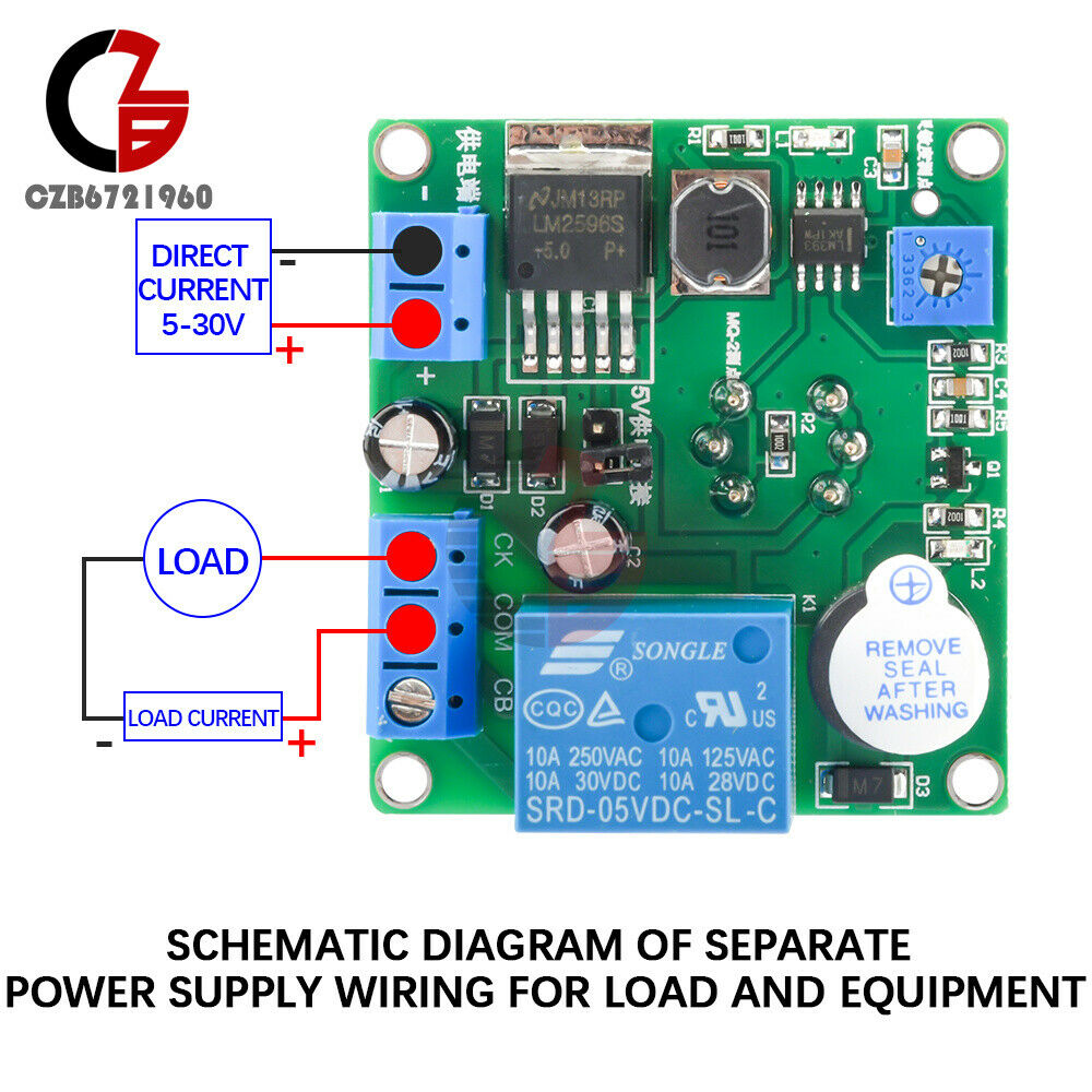 Smoke Sensor MQ-2 Detects Switch Controller Gas Detection Alarm Sensor Module