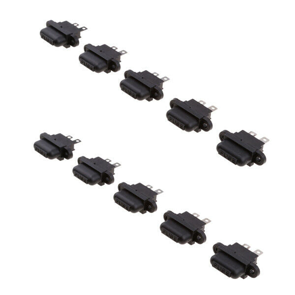 10 Pieces 32V 30A Auto Car Boat Truck Blade Standard Fuse Holder Box Sets