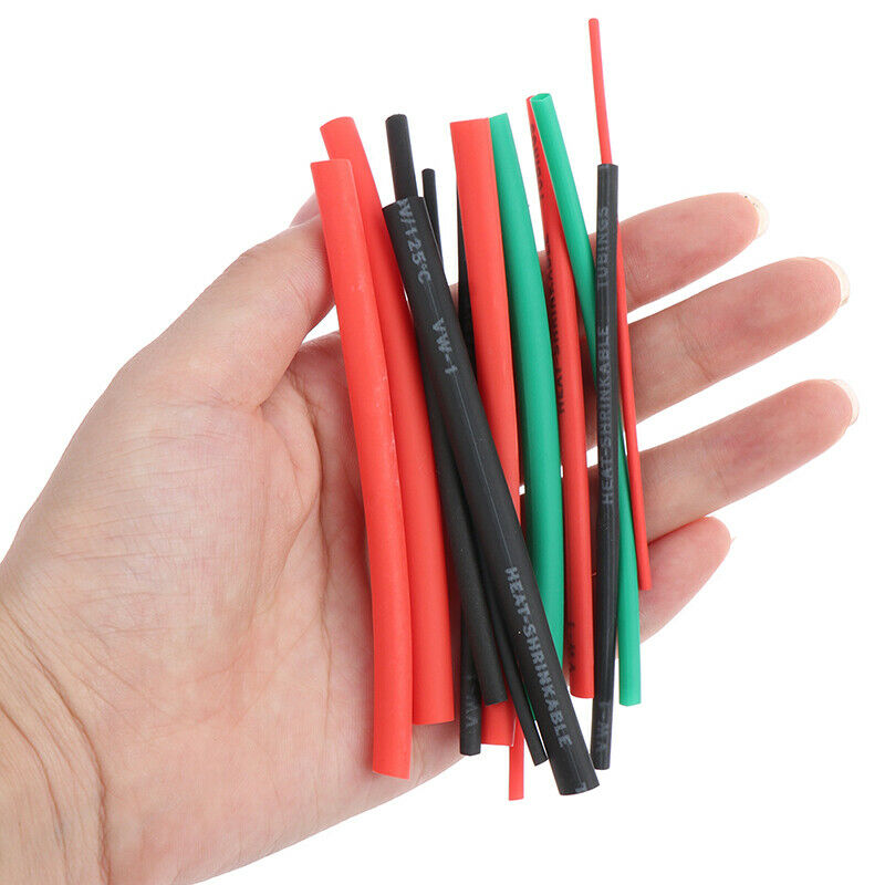 100pc/set Heat Shrink Tube Insulation Coating Polyolefin Shrink Assorted F1EXM!
