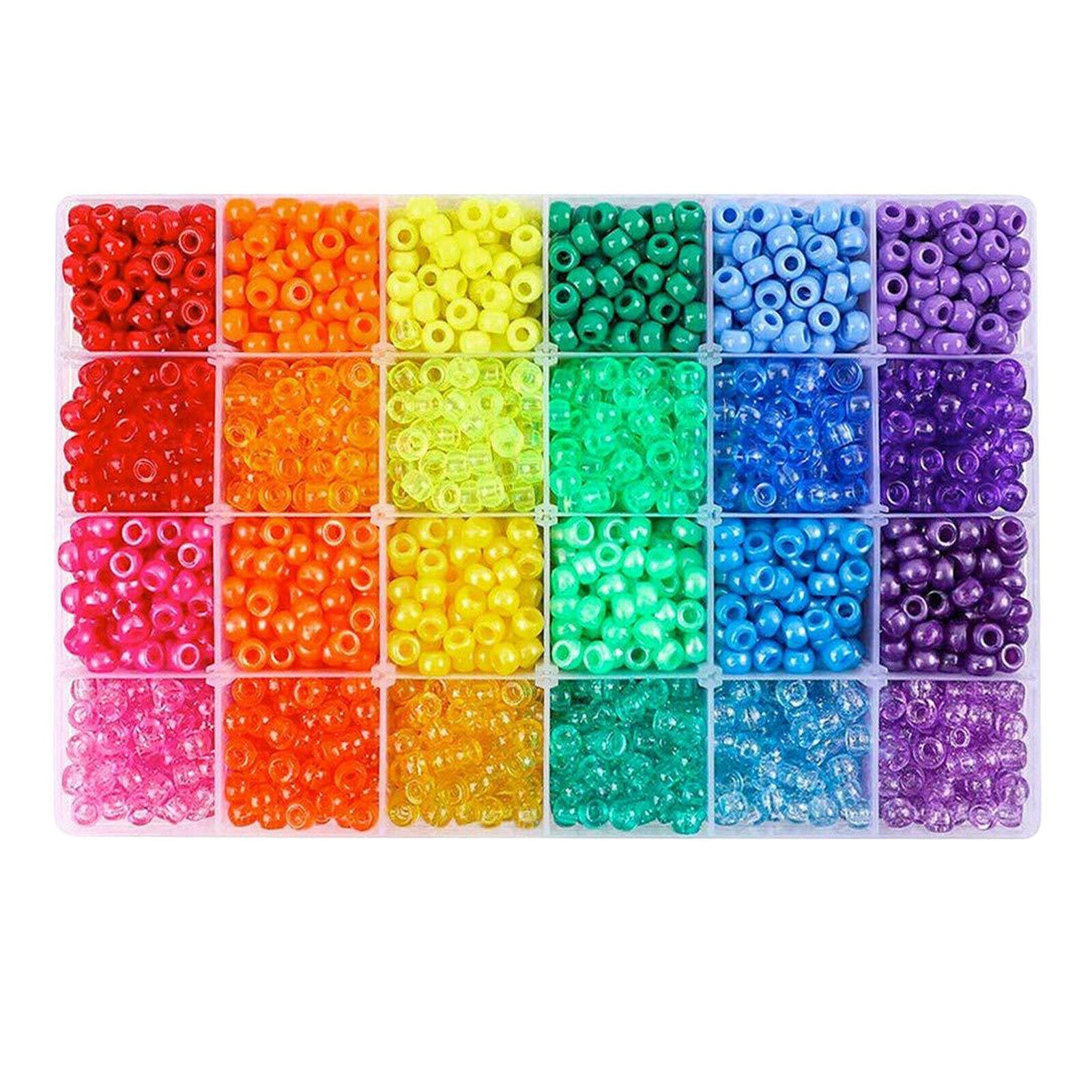 2880pcs Crafts Beads Kit for DIY Bracelets Jewelry Making Finding Supplies