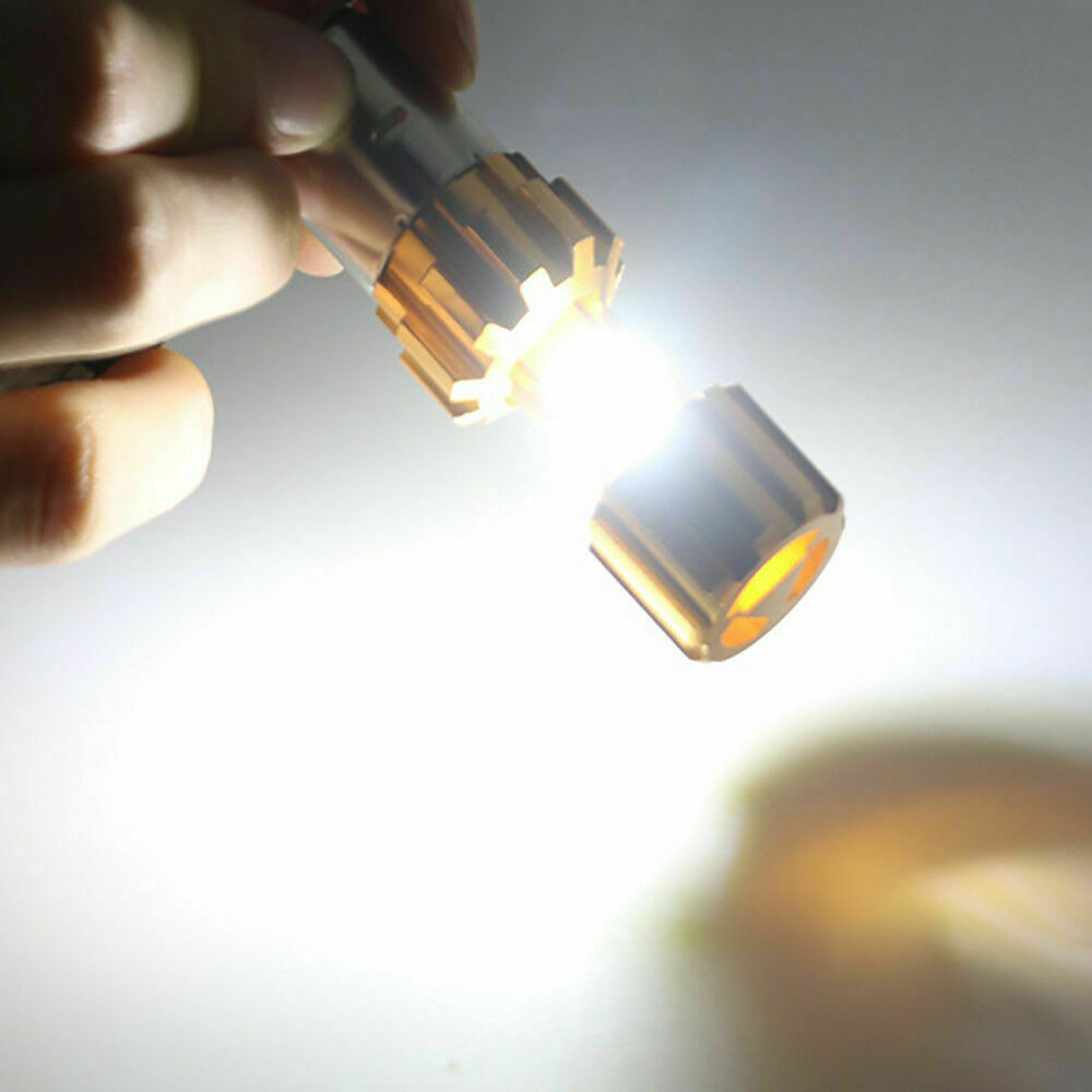 H6 BA20D DC12V LED COB Motorcycle Bike Hi/Lo Headlight Lamp Bulb 6000K 2000LM_US
