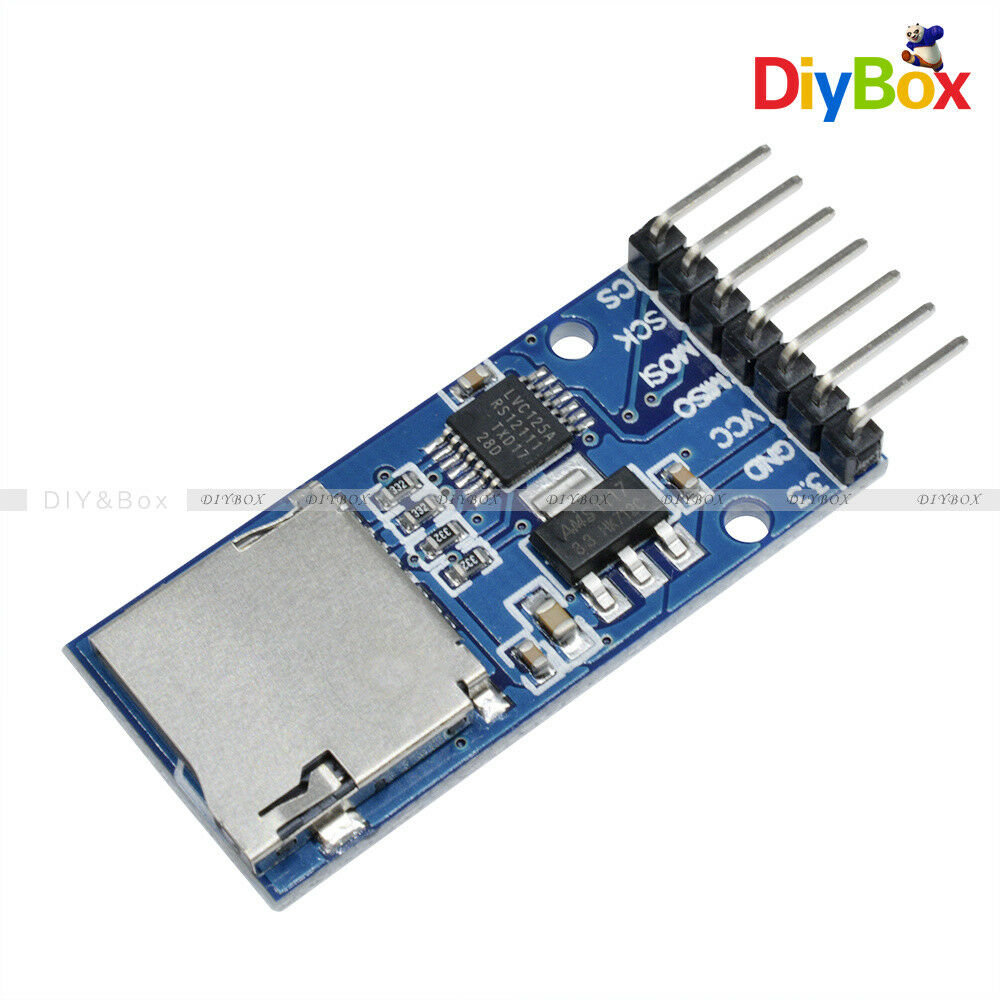 New Micro SD TF Card Storage Memory Module SPI Level Conversion For Arduino DIY