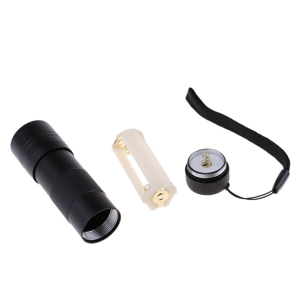 Prettyia   UV   Ultra   Violet   12   LED   Flashlight   Blacklight   Inspection