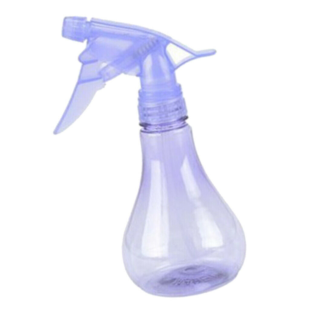 2x 250ml Hair Trigger Spray Bottle Purple Barber Car Washing Sprayer Tool
