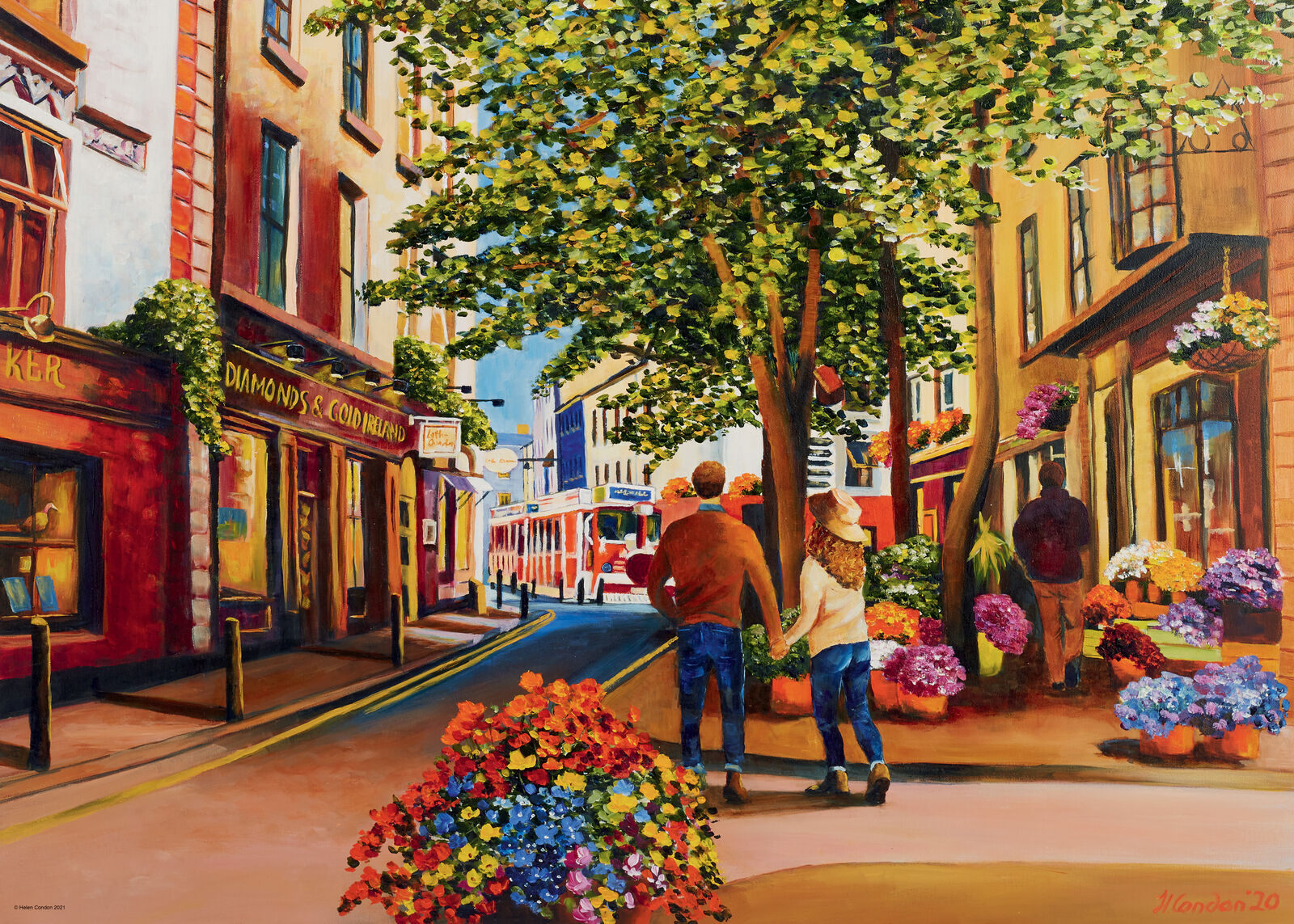16778 Ravensburger Galway Romance, Irish Collection No 2 Jigsaw Puzzle 1000pcs