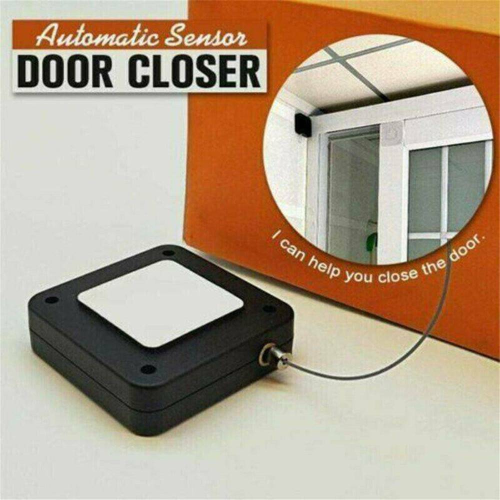 UK Punch-free Automatic Sensor Door Closer Home Office Doors Off