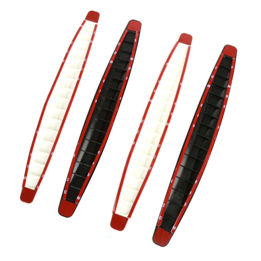4PCS Car Accessories Door Edge Guard Strip Scratch Protector Anti-collision Trim