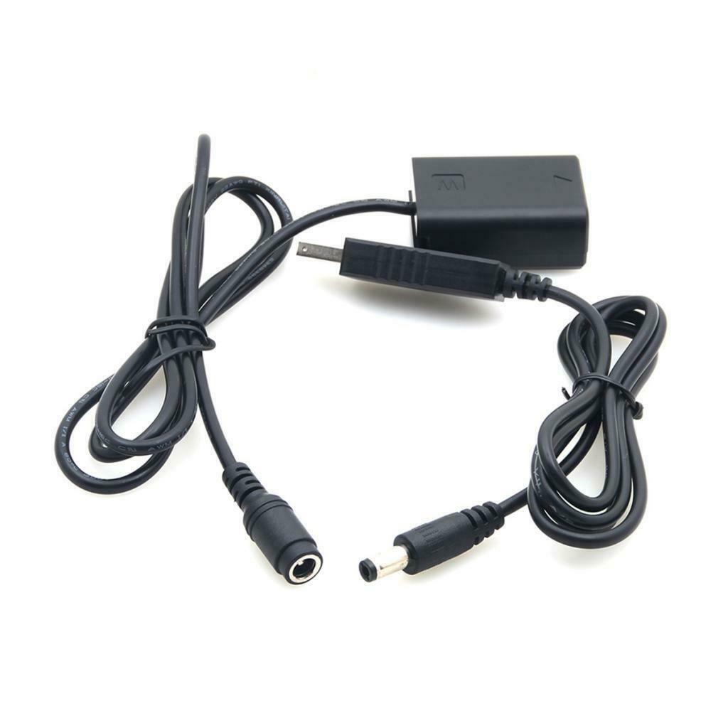 NP-FW50 Dummy Battery USB Adapter Cable for  NEX-3 5 6