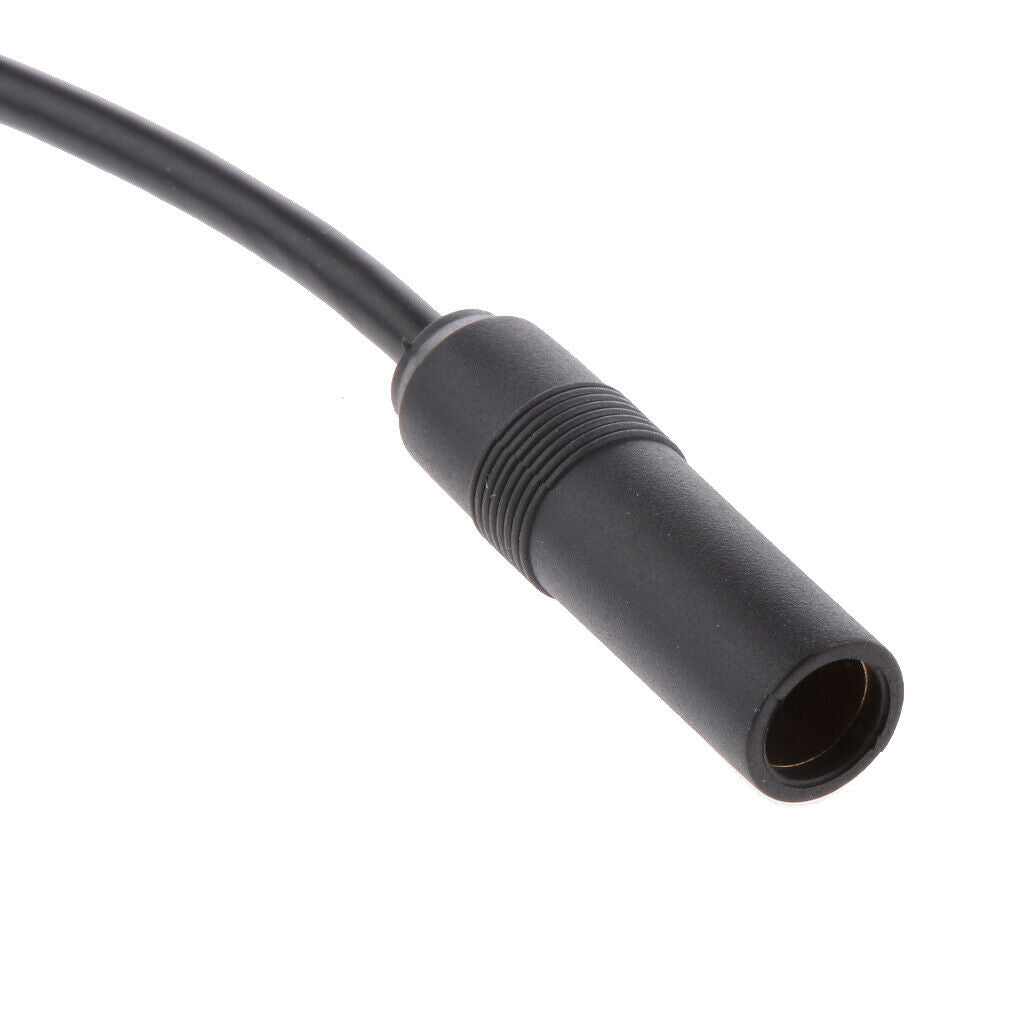 2 Male To One Female Universal Antenna Y Adapter Cable Car Audio Radio