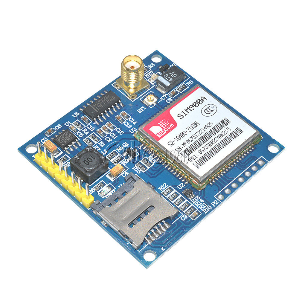 SIM900A 1800/1900 MHz Wireless Extension Module GSM GPRS Shield Board + Antenna