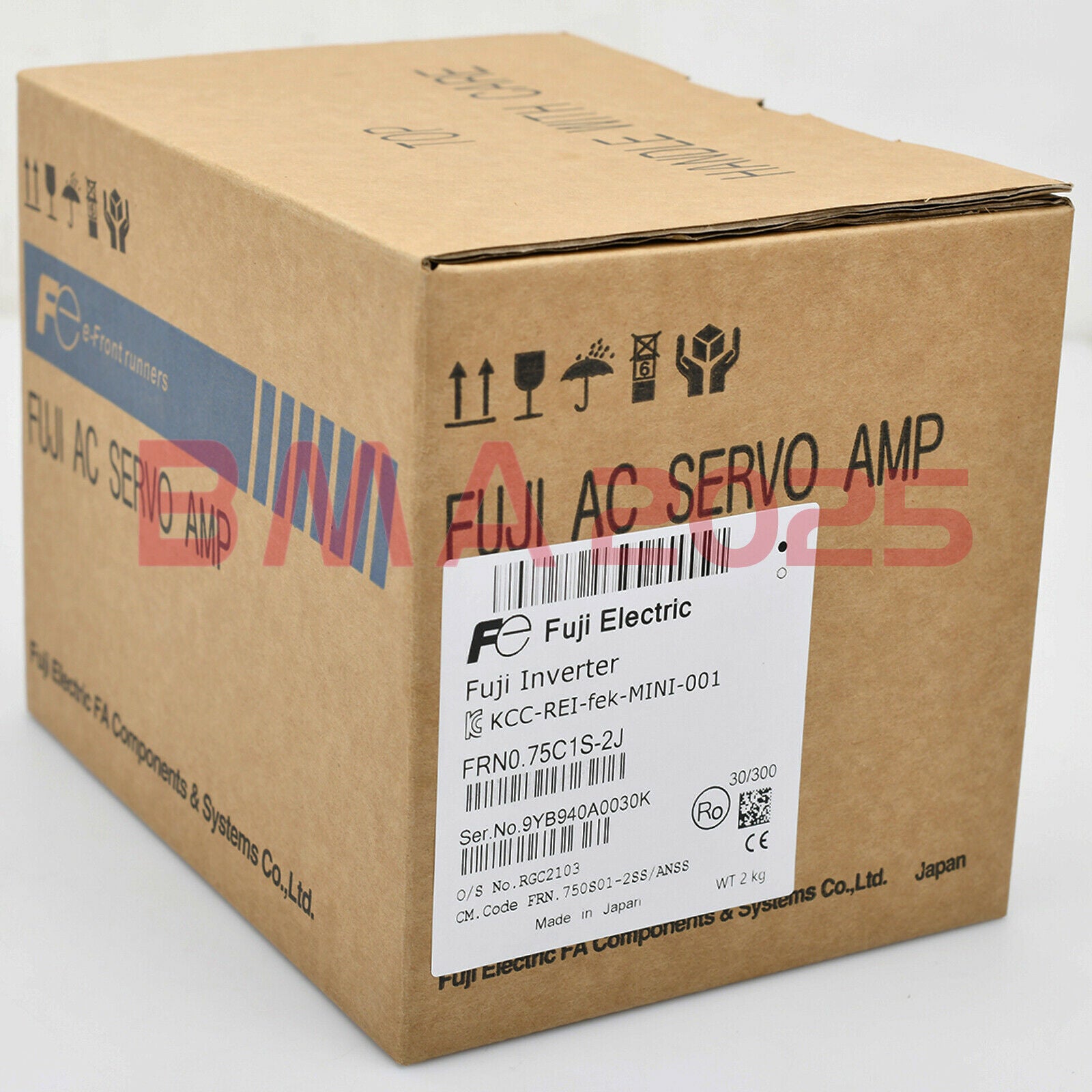 1PC New FRN0.75C1S-2J Inverter 0.75KW 1year warranty DHL free Ship FU9T
