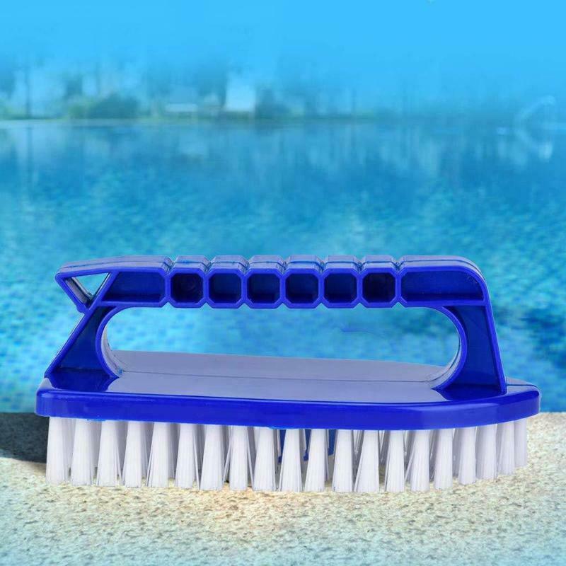 Durable Pool Step and Corner Brush 180 Degree Rotation Handle for Swimming Pool
