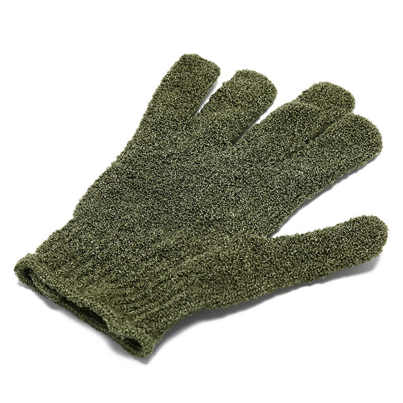 1pc shower exfoliating body scrub glove dead skin removal massage bath mit.l8