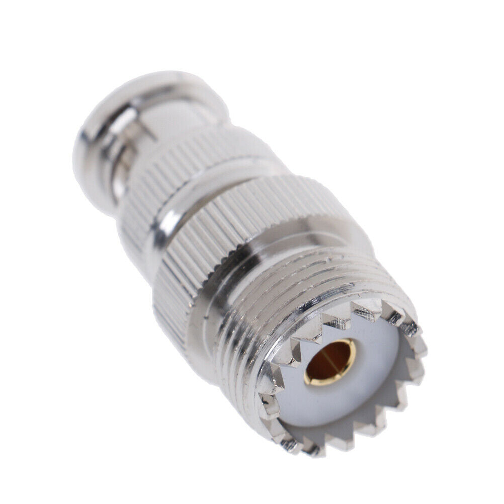 1PC BNC male plug to SO239 UHF female jack RF coaxial adapter cable conne.l8