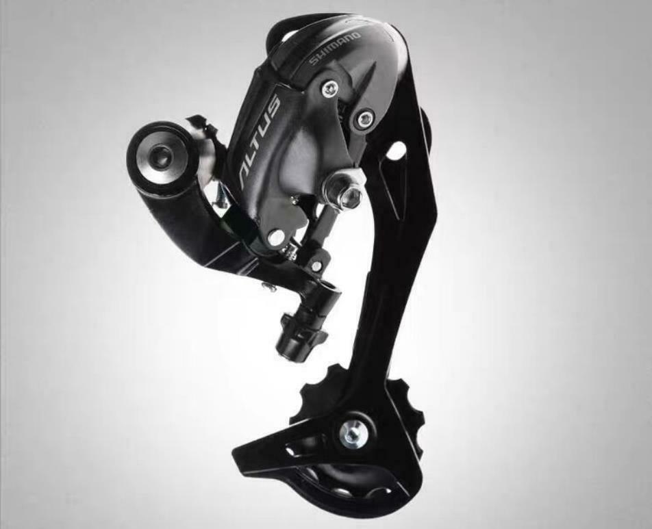 Altus RD-M370 Fou Shimano 9-Speed SGS Rear Derailleur Black