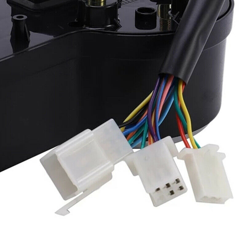 12V Universal Motorcycle Bikes LCD Digital Odometer Speedometer Tachometer Gauge